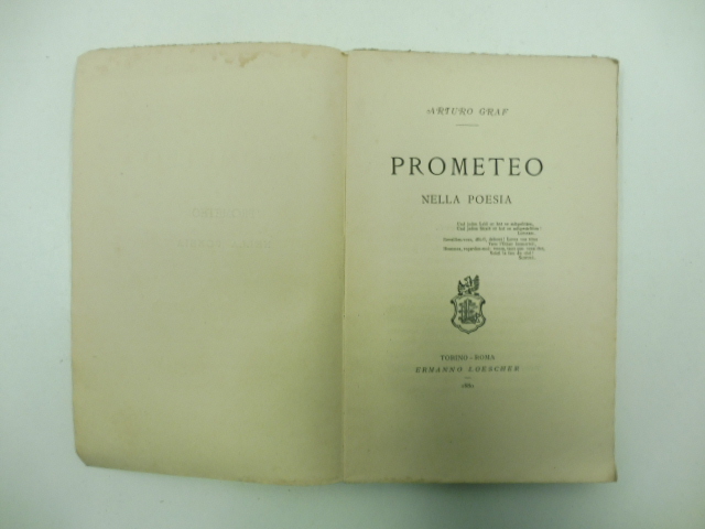 Prometeo nella poesia